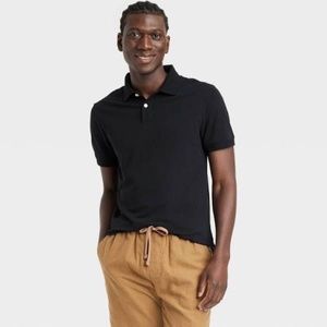 B4B9 Men's Every Wear Loring Polo Shirt - Goodfellow & Co™